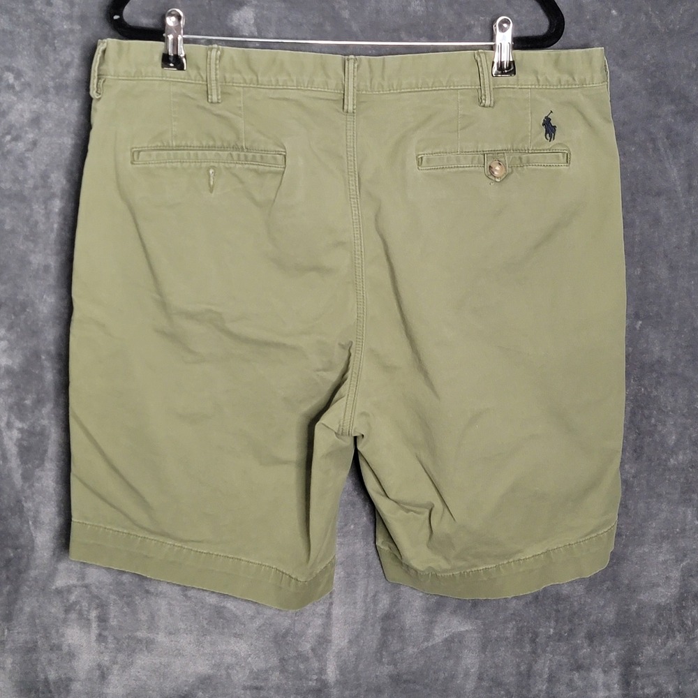 Polo Ralph Lauren Chino Shorts Mens 38 Blue Grey Green Stretch Bundle Preppy Dad - Picture 10 of 16